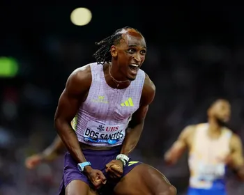 Alison dos Santos é campeão dos 400m com barreiras na Diamond League