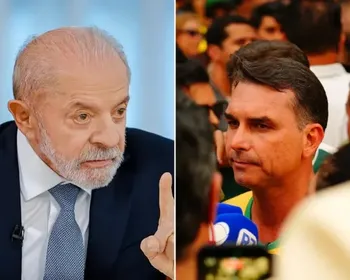 Atlas/Bloomberg: Lula tem 45,3% contra 42,2% de Flávio Bolsonaro no 1º turno