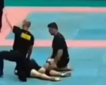 Atleta faixa preta de jiu-jitsu perde movimentos após sofrer golpe ilegal em torneio no Paraná