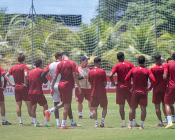 CRB encerra preparação para enfrentar o Cuiabá pela Série B
