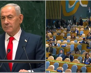 Delegação do Brasil deixa plenário da ONU durante discurso de Netanyahu