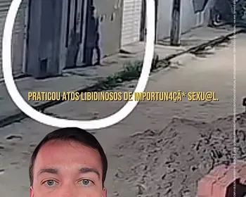 Delegado Leonam pede ajuda para identificar homem suspeito de perseguir e importunar mulher e filhas em Marechal Deodoro