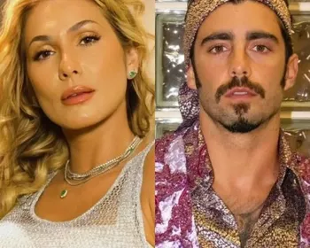 Ed Gama provoca Lívia Andrade sobre ‘carona’ com Pedro Scooby e leva bronca de Luciano Huck