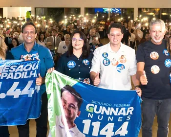Em Arapiraca, Arthur Lira recebe apoio de Gunnar e Mesaque em encontro com evangélicos