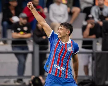 Em jogo de cinco gols, Bahia vence Bragantino pelo Campeonato Brasileiro
