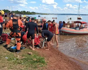 Em uma hora, bombeiros socorrem 3 vítimas de afogamento