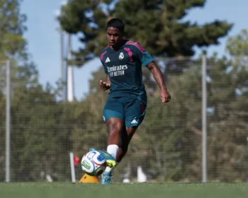 Endrick continua sem treinar e segue como dúvida no Real Madrid