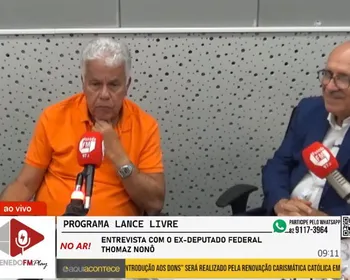 Ex-vice-governador Thomaz Nonô declara apoio a Guilherme Lopes e defende “força dobrada” para Penedo
