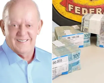 Flagrado com R$ 500 mil, deputado diz que apreensão é ilegal