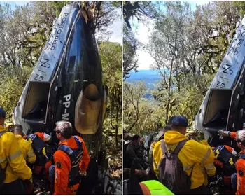 Impressões digitais: corpos de Rick, Bruno e outras três vítimas de queda de helicóptero são identificados