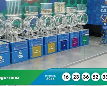 Mega-Sena acumula e vai a R$ 50 milhões; veja os números sorteados