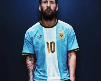 Messi ganha camisa especial para último jogo pela Argentina