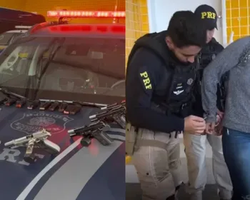 Mulher é presa com sete armas em ônibus que fazia linha Belém-Maceió
