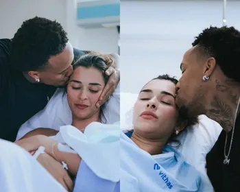 Nasce Gabriel, filho de Éder Militão e Tainá Castro: “Muito amado”
