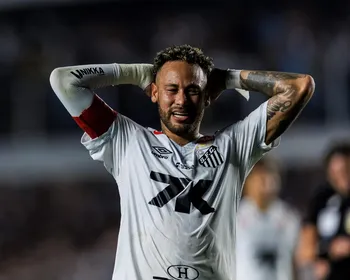 Neymar detona gramado da Vila Belmiro: "Trabalho de m*rda"