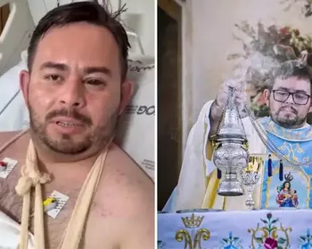 Padre sofre acidente de carro e cita livramento: ‘Nossa Senhora me protegeu mais uma vez’