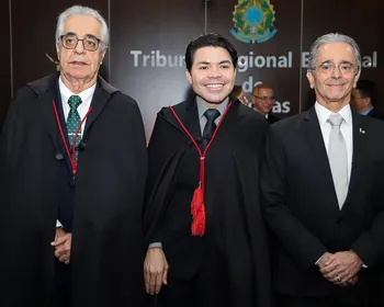 Presidente Fábio Bittencourt participa da posse de Hélio Pinheiro no TRE/AL