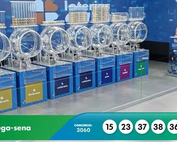 Resultado Mega-Sena 3060: veja os números sorteados
