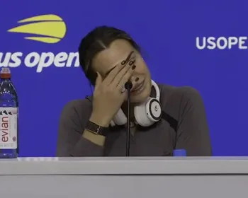 Sabalenka discute com repórter após vitória no US Open: 'Vocês são uma piada'