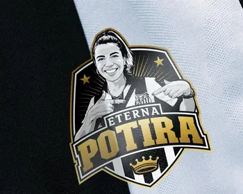 Santos vai homenagear a influenciadora Naty Potira com patch na camisa