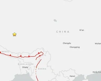 Terremoto de magnitude 5 atinge China em região longe da área de enchente