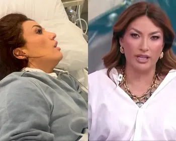 Thayse Teixeira surge grogue após exame de endoscopia e pede Pix