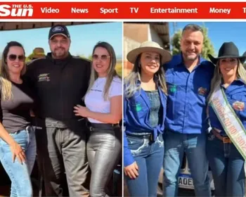 Trisal brasileiro com gêmeas ganha o mundo e chama atenção internacional
