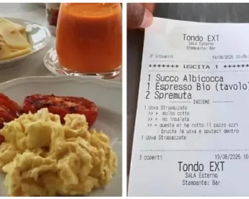 Turista brasileira recebe conta com ameaça em restaurante italiano
