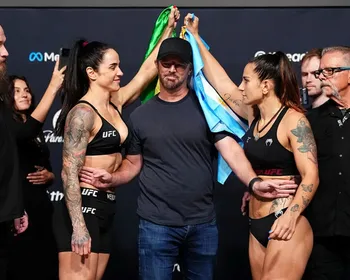 UFC: brasileira provoca rival com preservativos e notas de dinheiro