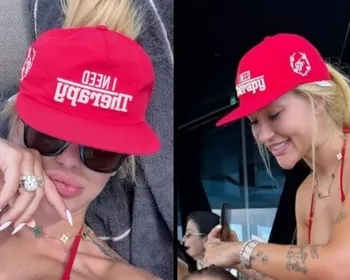 Virginia Fonseca sensualiza com biquíni minúsculo em Ibiza