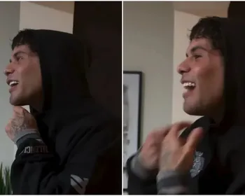 Zé Felipe aparece com novo visual após se "acidentar" e choca fãs