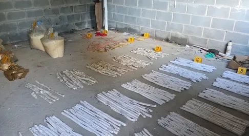 Bope apreende mais de 109 kg de explosivos em imóvel na Cidade Universitária