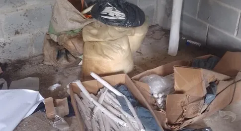 Bope apreende mais de 109 kg de explosivos em imóvel na Cidade Universitária
