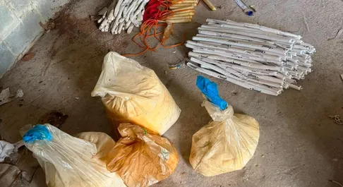 Bope apreende mais de 109 kg de explosivos em imóvel na Cidade Universitária