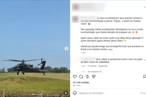 
				É falso que EUA enviaram tropas ao Brasil para capturar Lula e Moraes
			
			