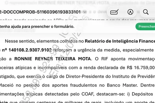 
				Iprev: PF aponta depósitos de até R$ 300 mil na conta de Ronnie Mota
			
			