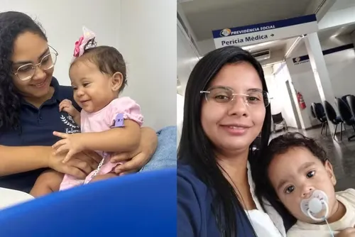 
				Professor viraliza ao dar aula com bebê no colo para ajudar aluna no Piauí
			
			