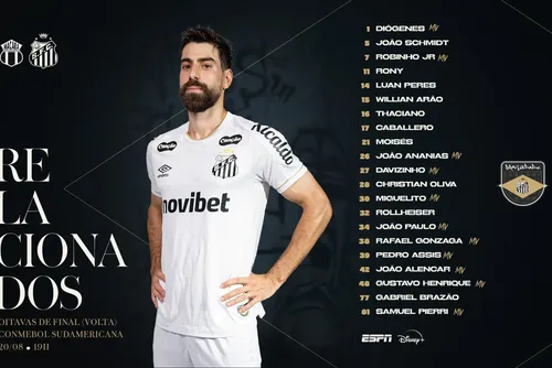 
				Sem Neymar e Gabigol: Santos divulga relacionados para jogo contra o Macará
			
			