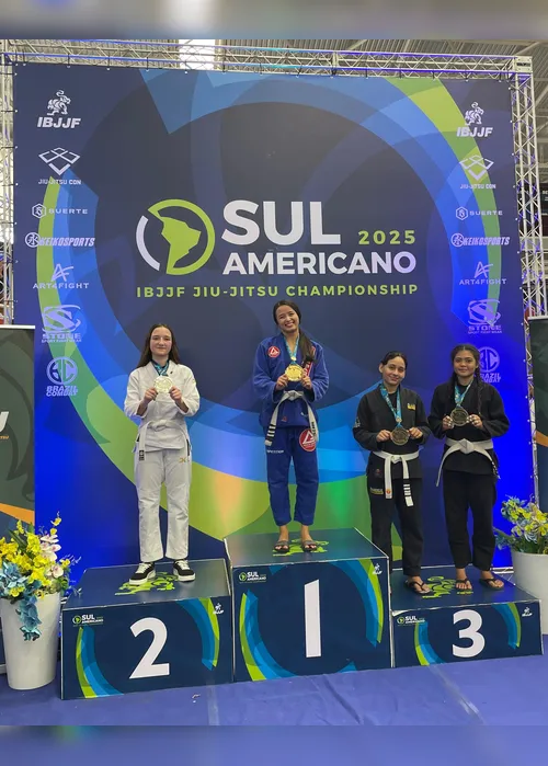 
				Alagoana Yasmim Sanae conquista bronze no Sul-Americano de Jiu-Jítsu
			
			