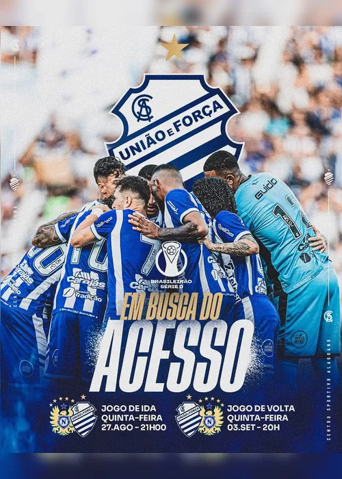 
				'O objetivo do clube é o acesso': Bonatelli garante foco do CSA para duelo com o Nacional
			
			