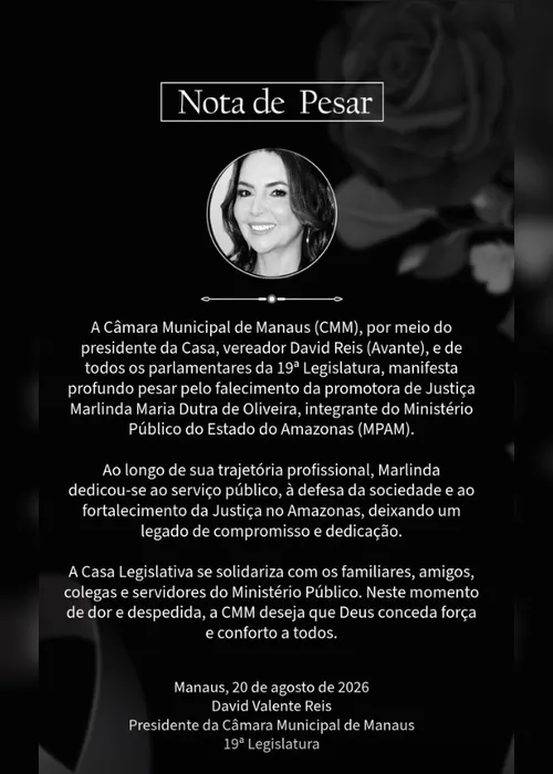 
				Promotora de Justiça do Amazonas morre após se afogar em praia na Bahia
			
			