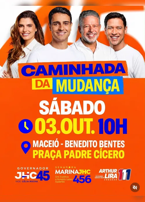 
				Renan Filho e JHC definem agenda do último dia de campanha; confira
			
			