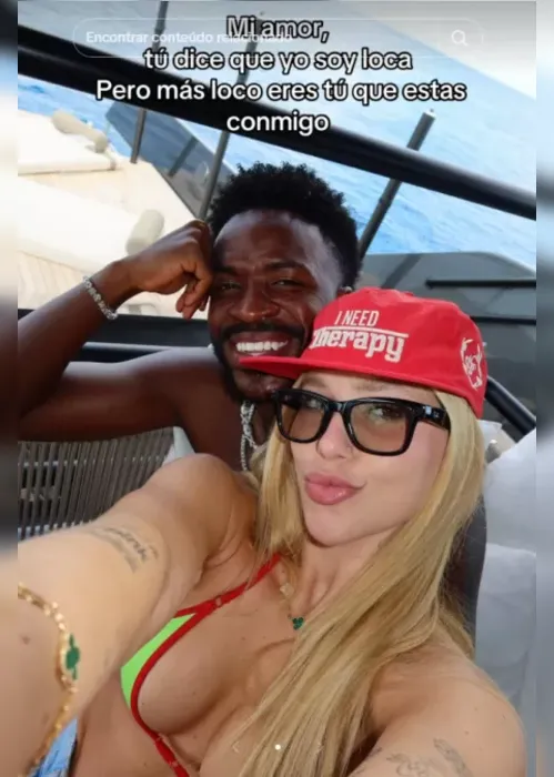 
				Virginia diz que Vini Jr. é 'louco' por estar com ela, e jogador reage: 'Te amo'
			
			