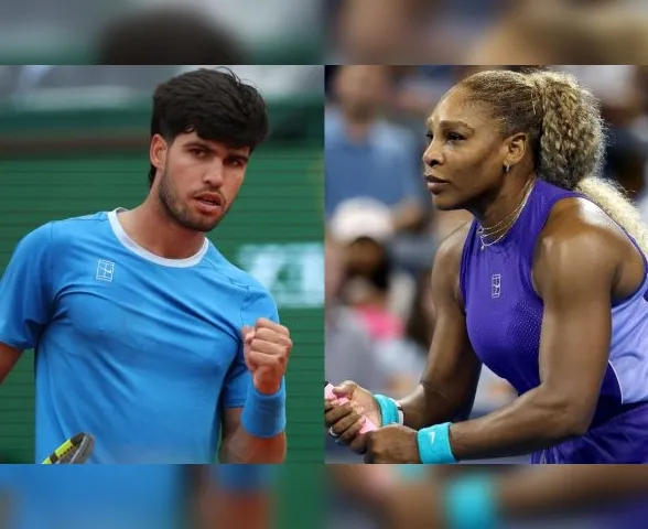Alcaraz e Serena Williams nas duplas mistas do US Open: horário e onde assistir