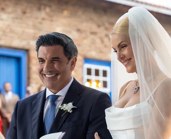 Ana Hickmann e Edu Guedes mostram novos registros inéditos do casamento