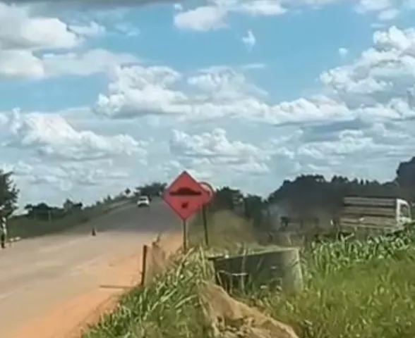 Após dois acidentes, DER sinaliza futura instalação de quebra-molas na BR-316