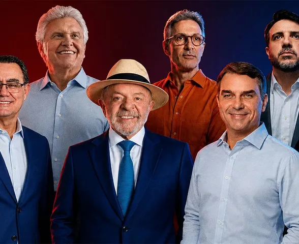 Quaest: Lula lidera com 36% no 1º turno; Flávio tem 29% e Cury marca 8%