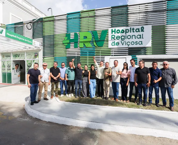 Hospital Regional de Viçosa será entregue ampliado  no dia 16 de setembro