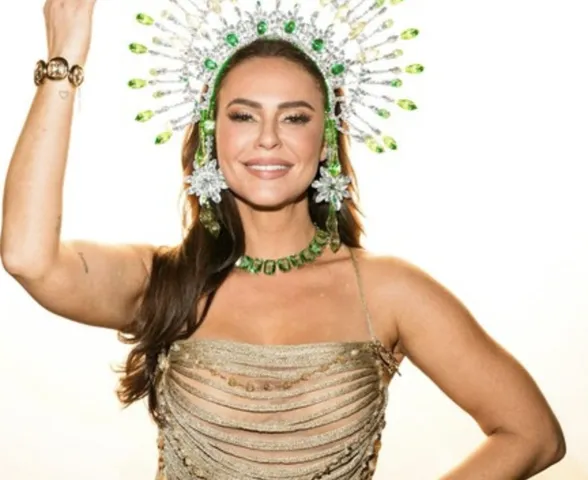 Paolla Oliveira já tem data para ser coroada rainha de bateria da Imperatriz Leopoldinense
