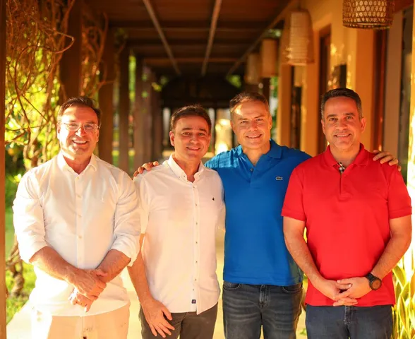 Renan reúne Luciano, Yale e Paulo Dantas e anuncia lançamento da candidatura em Arapiraca